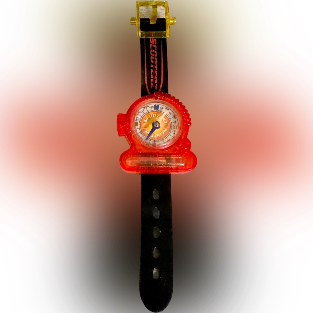 VTG SCOOTERZ WRIST COMPASS TOY SAFARI TOOL HIKE SCOUT OUTDOOR CAMPING GEAR PACK